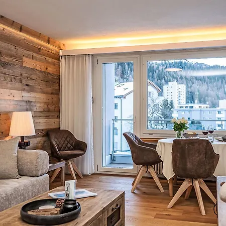 公寓 Chesa Fleury By Interhome *